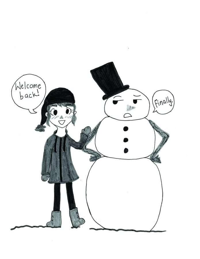 snowman comic