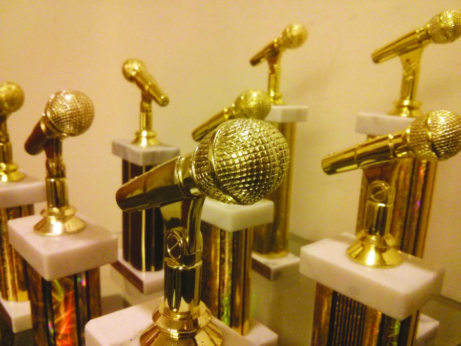 picture of the awards Simmons Radio has won
