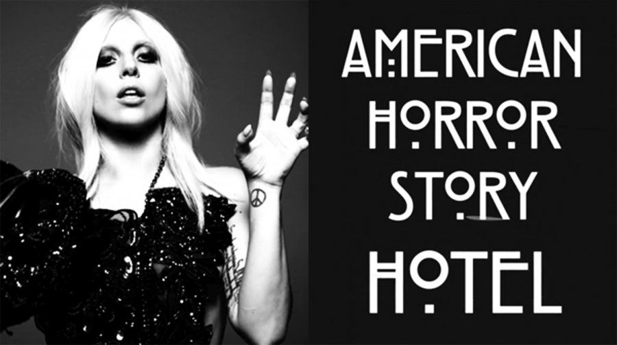 American Horror Story: Hotel promotional (with Lady Gaga)