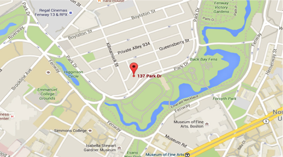 Google Maps image of location where the attack occured