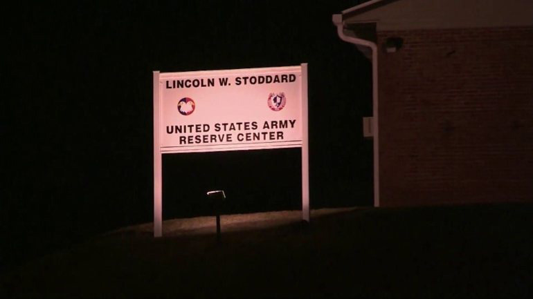 Weapons stolen in Army Reserve center break-in