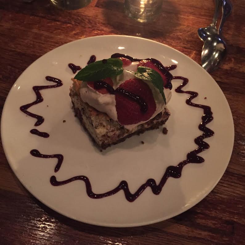 A dessert dish from the Regal Beagle