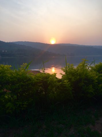 Sunset in Rwanda