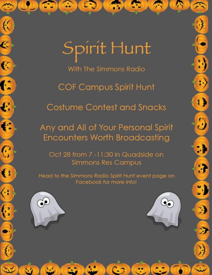 Simmons College Radio gears up for Spirit Hunt