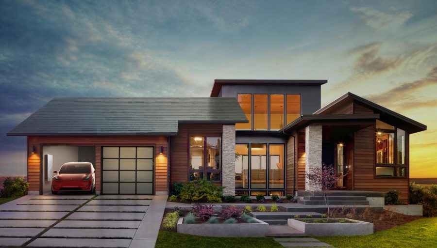 Elon Musk unveils solar roof in L.A.
