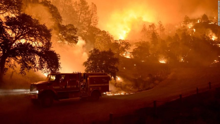 Wildfires wreak havoc in western U.S.