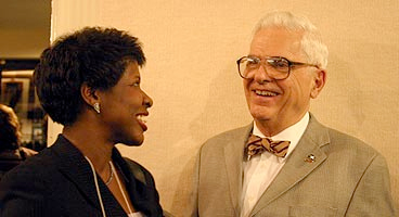 Gwen Ifill and Alden Poole. Source: Bob White