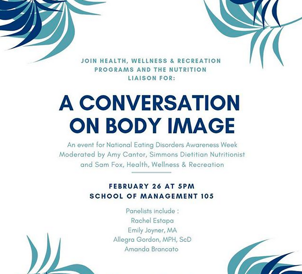 Simmons Wellness hosts "A Conversation on Body Image"