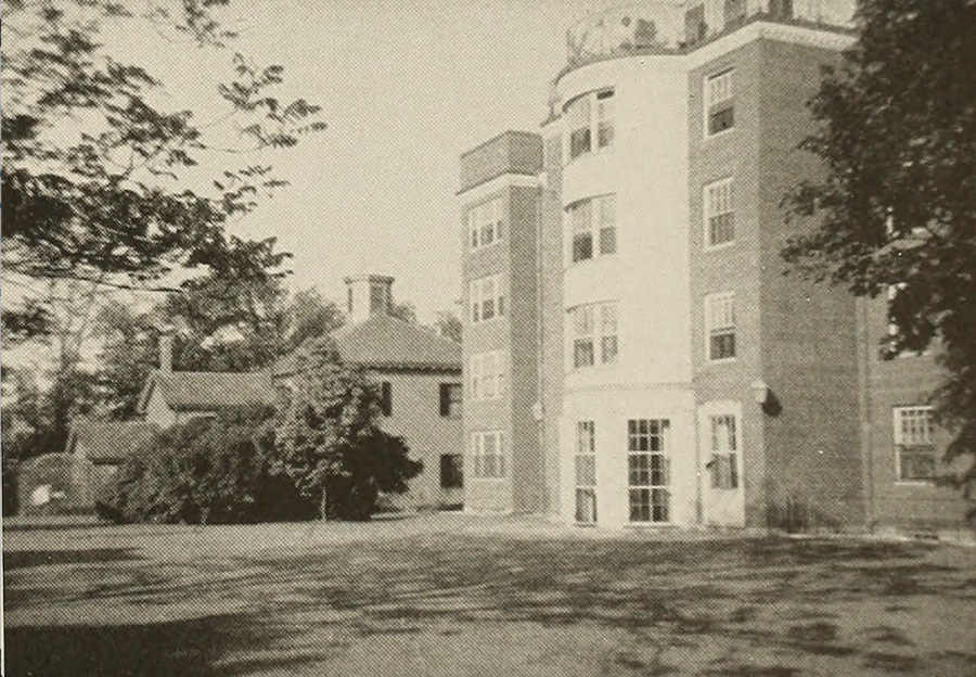 Evans Hall 1941. 