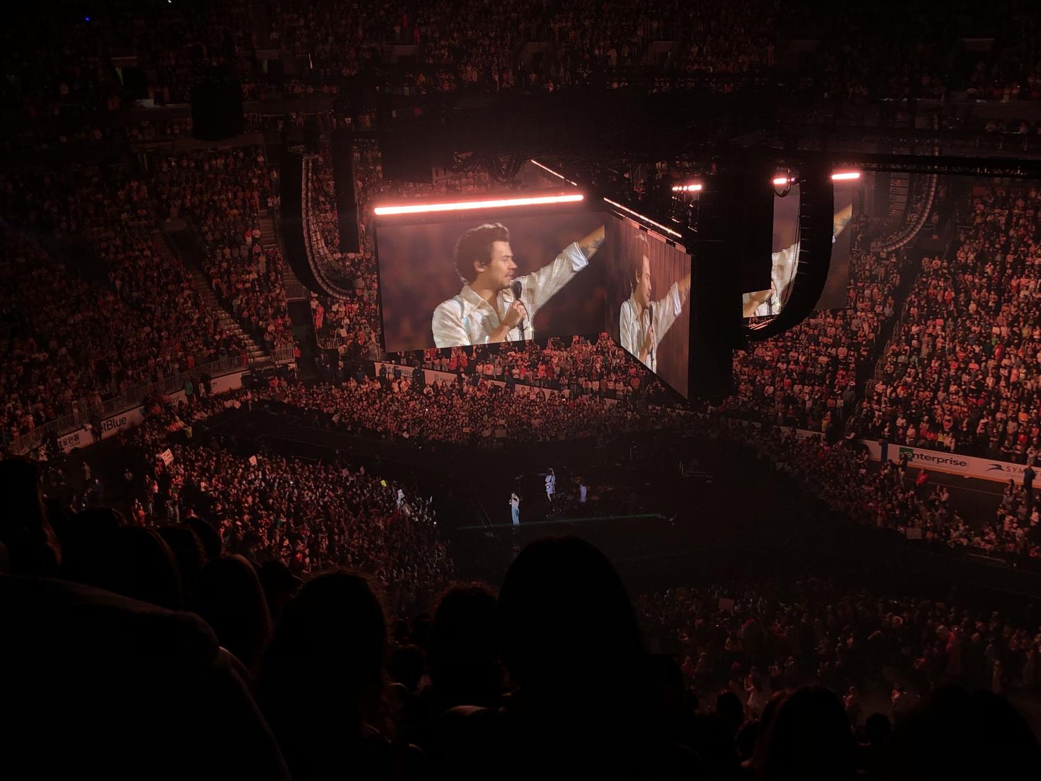 Harry Styles delivers stunning performance at TD Garden The Simmons Voice