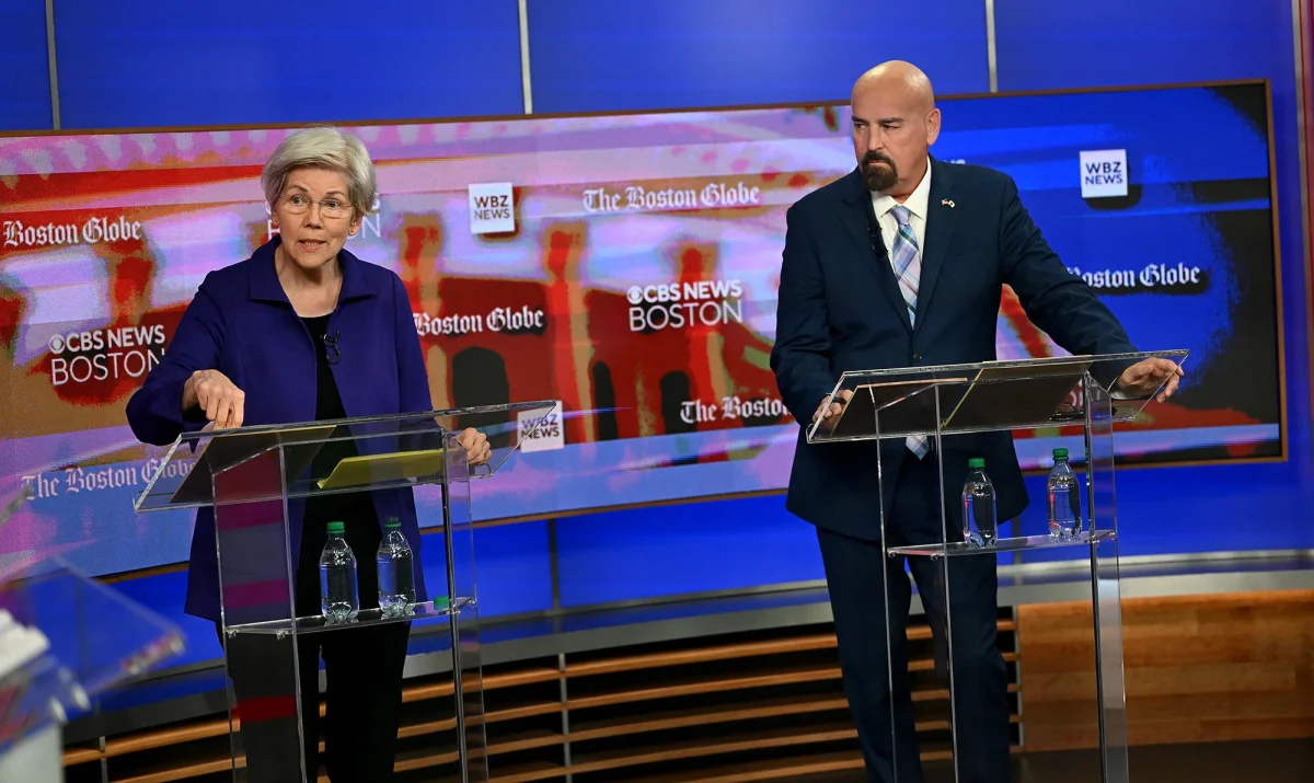 Warren and Deaton clash in two Senate debates