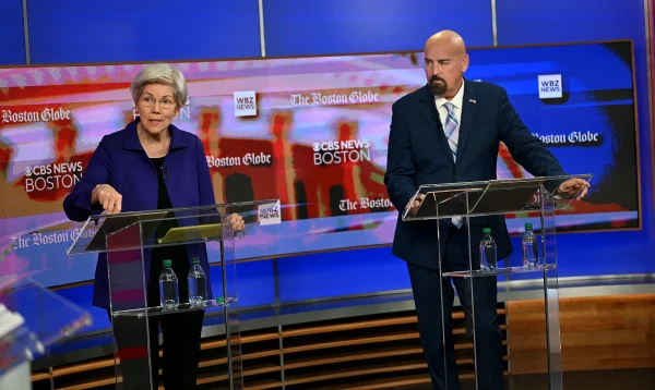 Warren and Deaton clash in two Senate debates